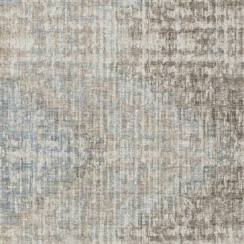 3' X 5' Beige And Gray Geometric Washable Indoor Outdoor Area Rug