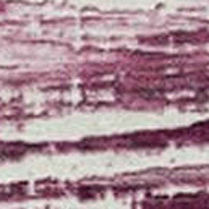 3' X 5' Blush And Ivory Striped Washable Indoor Outdoor Area Rug