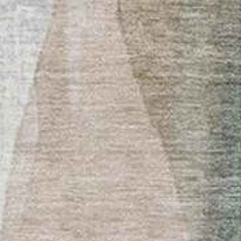 10' X 14' Beige And Denim Blue Abstract Washable Indoor Outdoor Area Rug