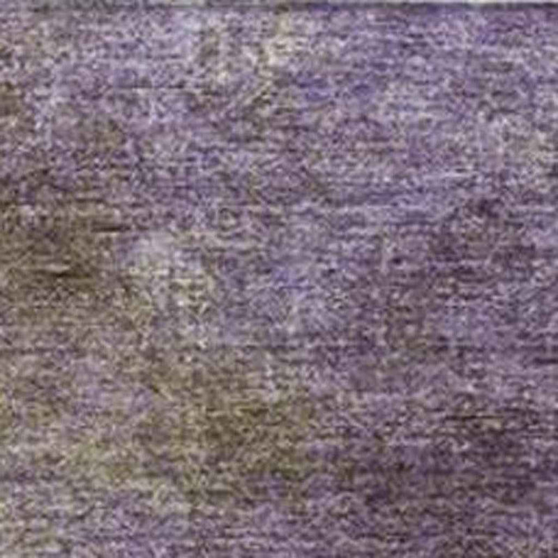 3' X 5' Purple And Olive Green Abstract Washable Indoor Outdoor Area Rug