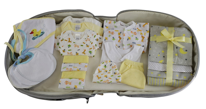 Unisex 20 Pc Baby Clothing Starter Set With Diaper Bag 808-unisex-20-pieces - GreatEagleInc