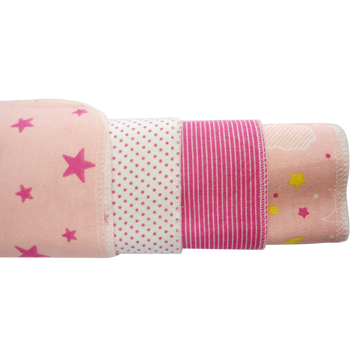 Pink Four Pack Receiving Blanket - 4 Pack  3211p - GreatEagleInc