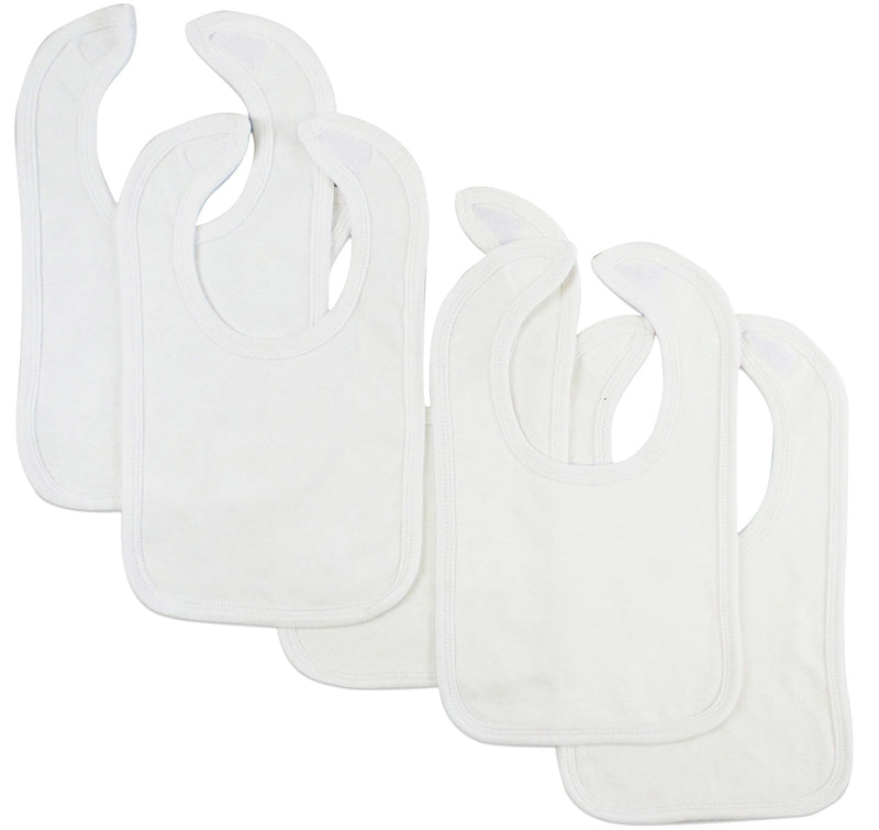 Blue Baby Bibs (pack Of 5) Ls_0170 - GreatEagleInc