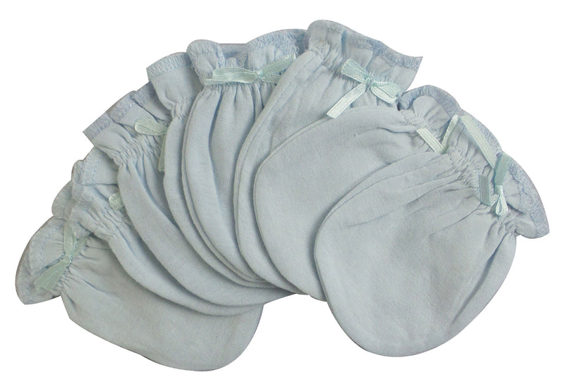 Infant Mittens (pack Of 4) 116-blue-4-pack - Infant Wear