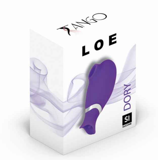 Loe Dory Pulsing & Flicking Stimulator Purple