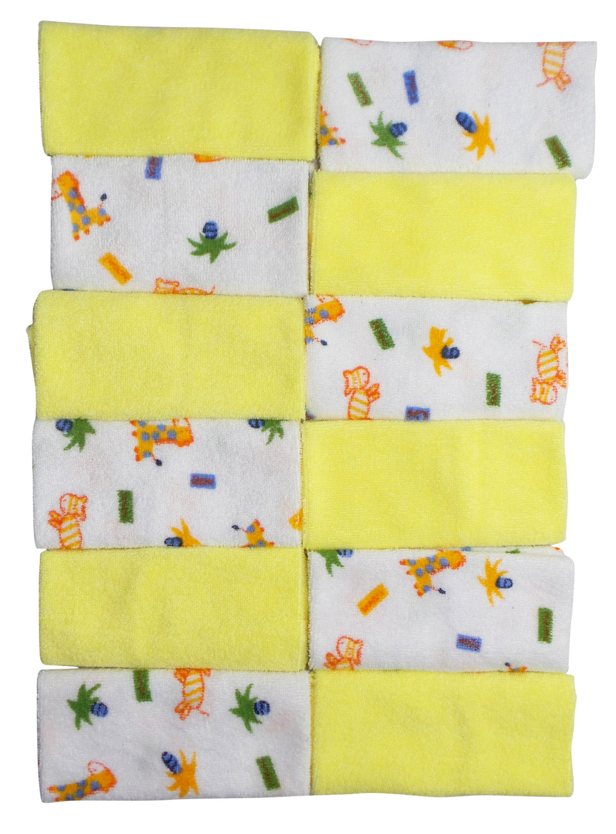 Twelve Piece Wash Cloth Set 023-3-packs - GreatEagleInc
