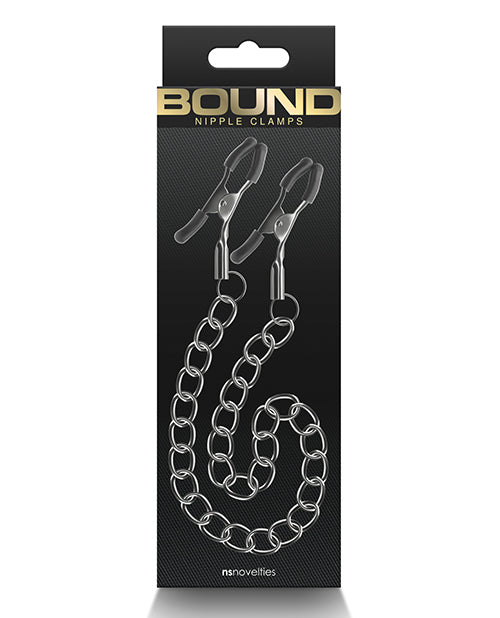 Bound Nipple Clamps - Gunmetal - GreatEagleInc