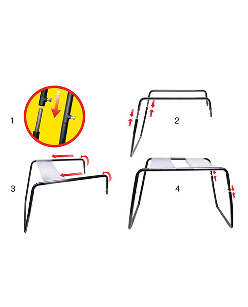 Fetish Fantasy Series the Incredible Sex Stool - Position Aids & Swings