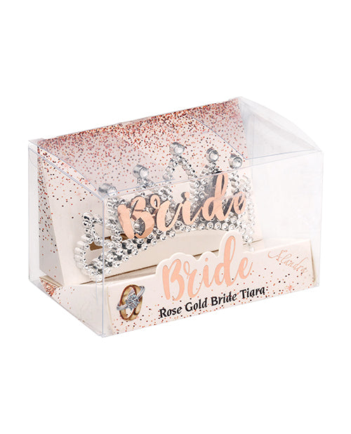 Bride Tiara - Rose Gold - Bachelorette & Party Supplies