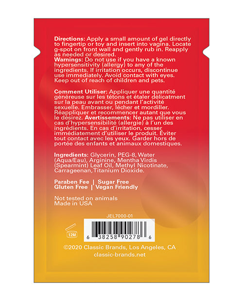 Happy Gee Foil - 1 ml Pack of 24 - Body Toppings & Edibles