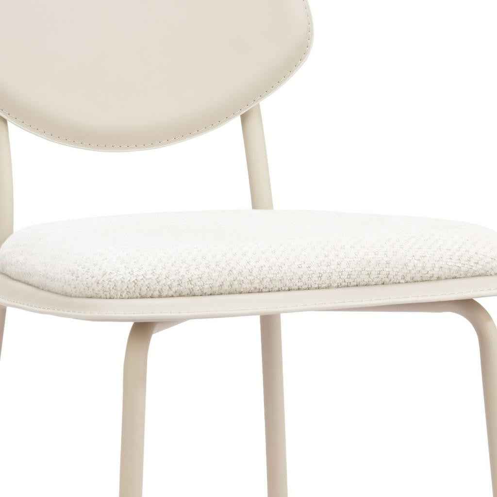 Set of Four 26" Gray Polyester and Wood Low Back Counter Height Bar Chairs