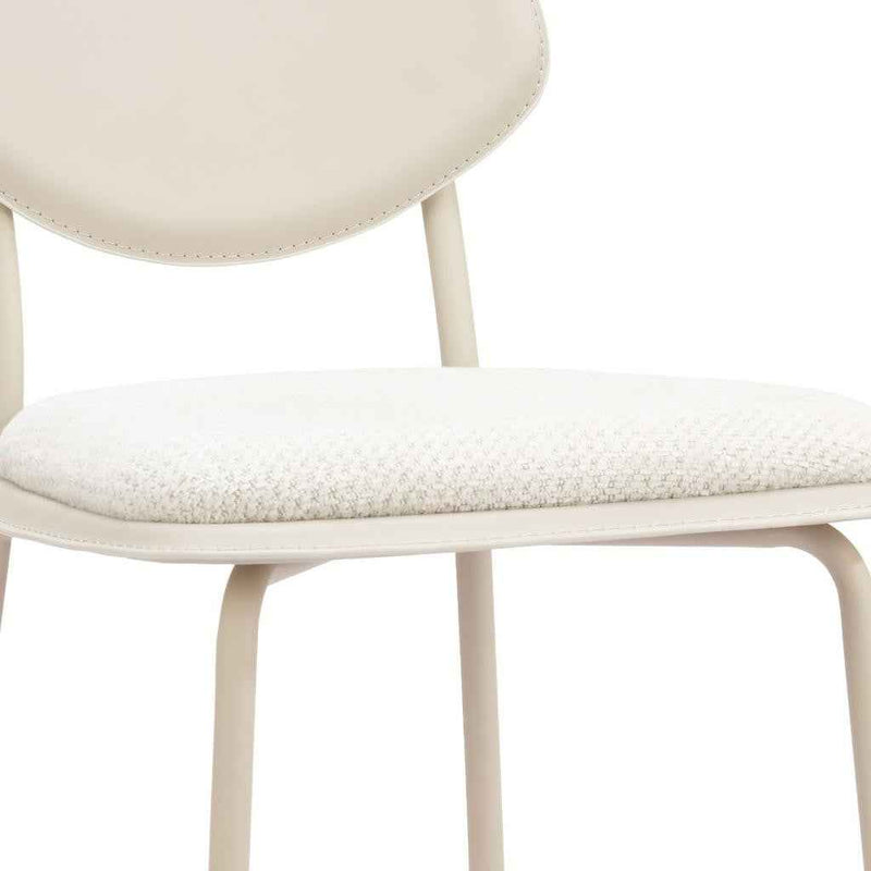 Set of Four 26" Gray Polyester and Wood Low Back Counter Height Bar Chairs