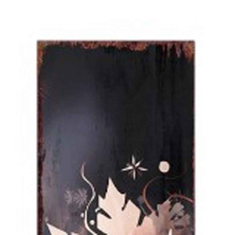 72" Black And Pink Solid Wood Christmas Female Nutcracker Porch Sign