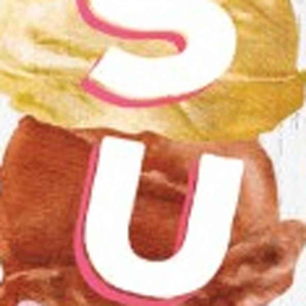 10" White Yellow Pink And Blue Solid Wood Porch Sign