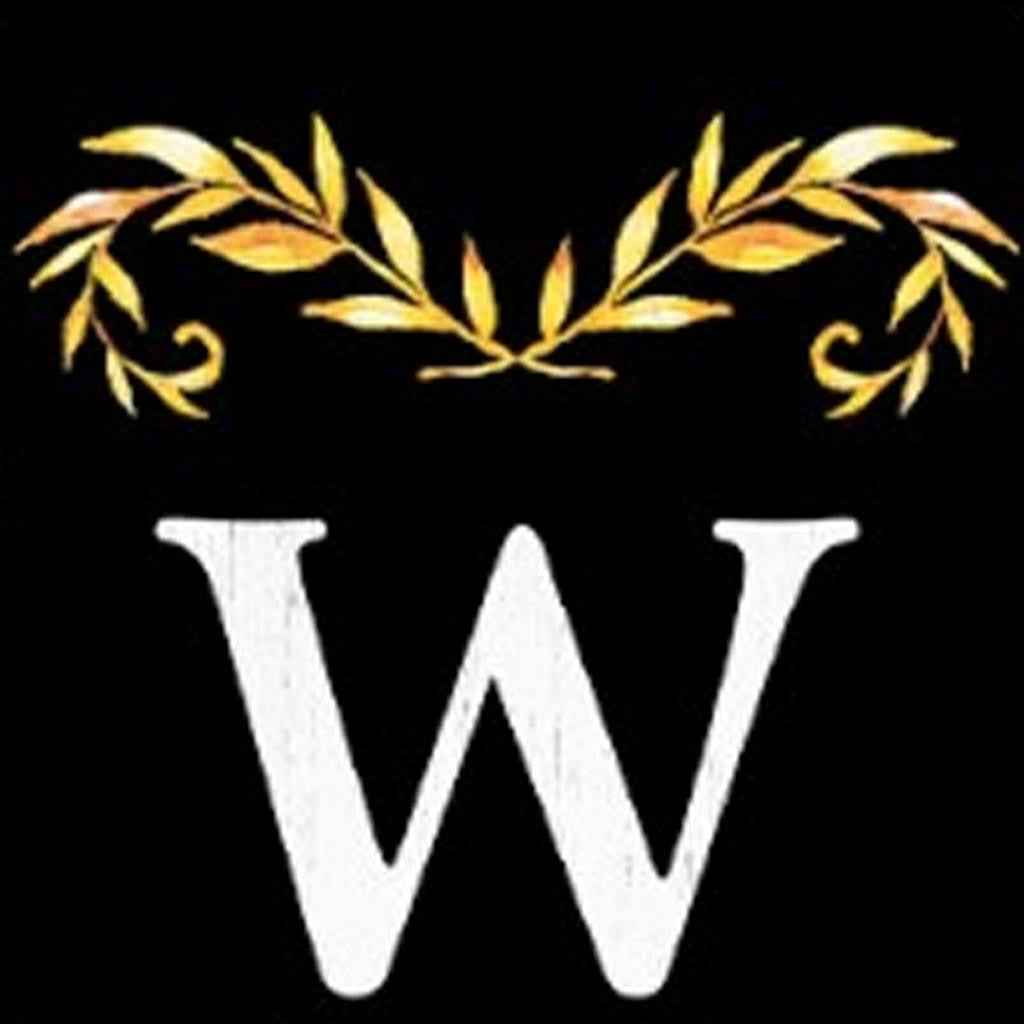 72" Black White Yellow And Orange Solid Wood Porch Sign