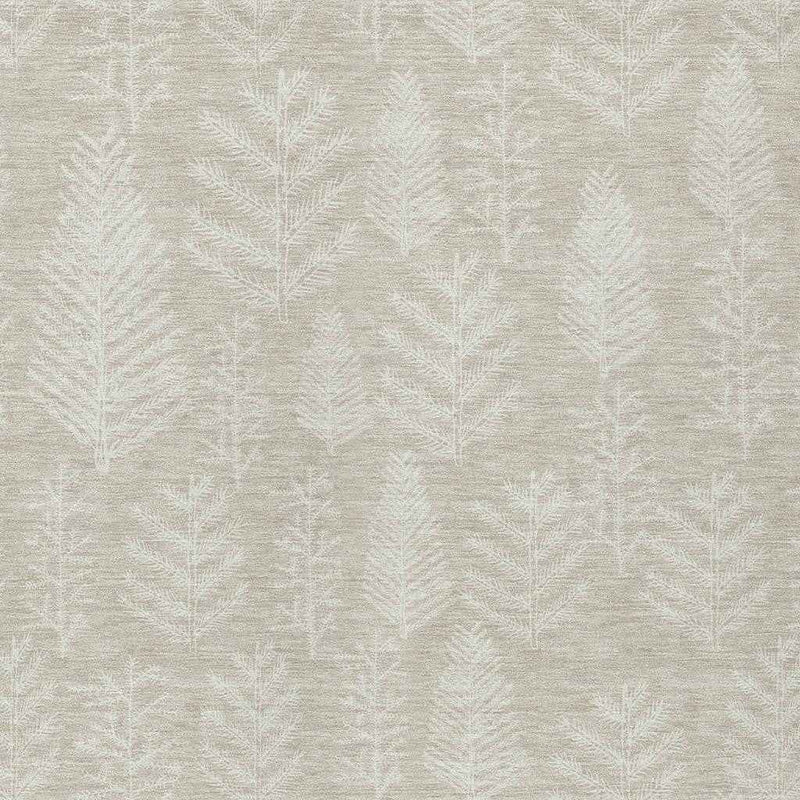10' X 14' Beige And Ivory Botanical Leaves Washable Indoor Outdoor Area Rug