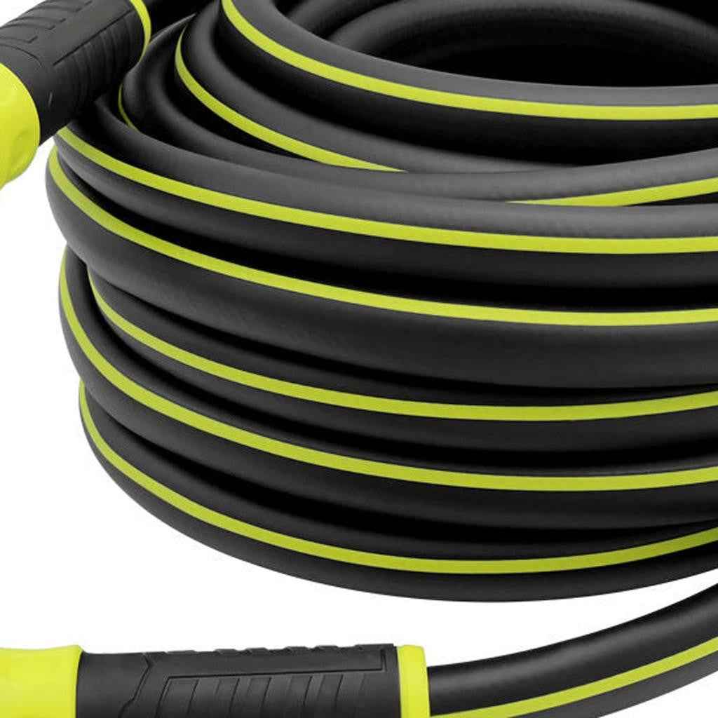 16" Black And Light Green Metal Garden Hose