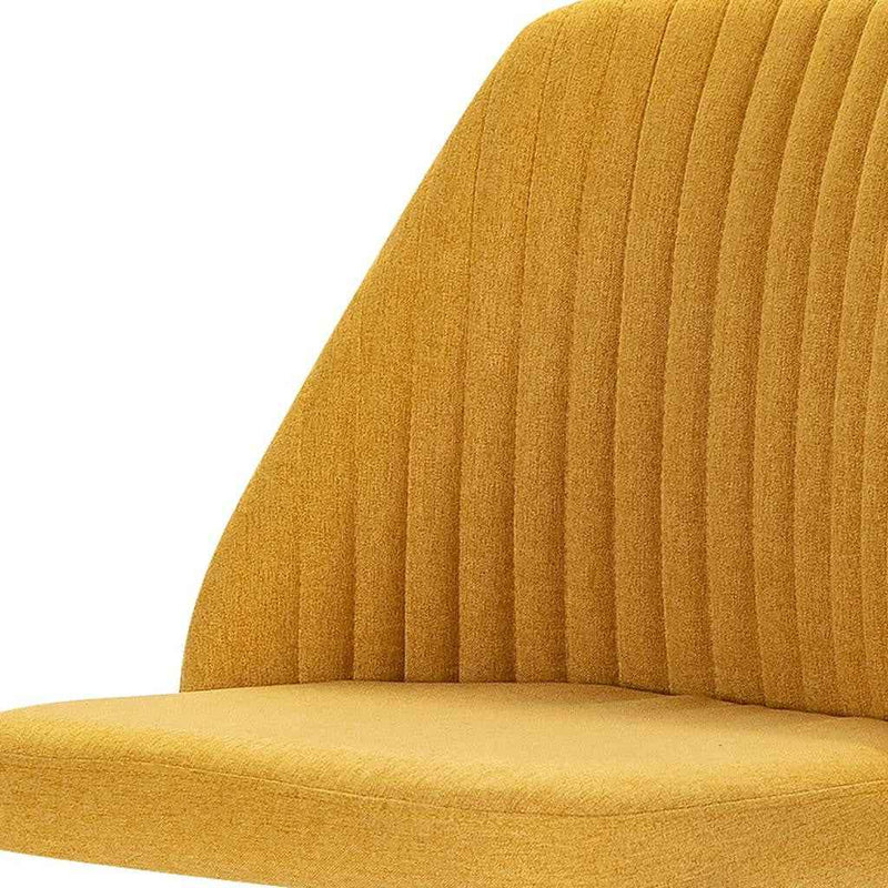 21" Silver Tufted Swivel Lounge Chair