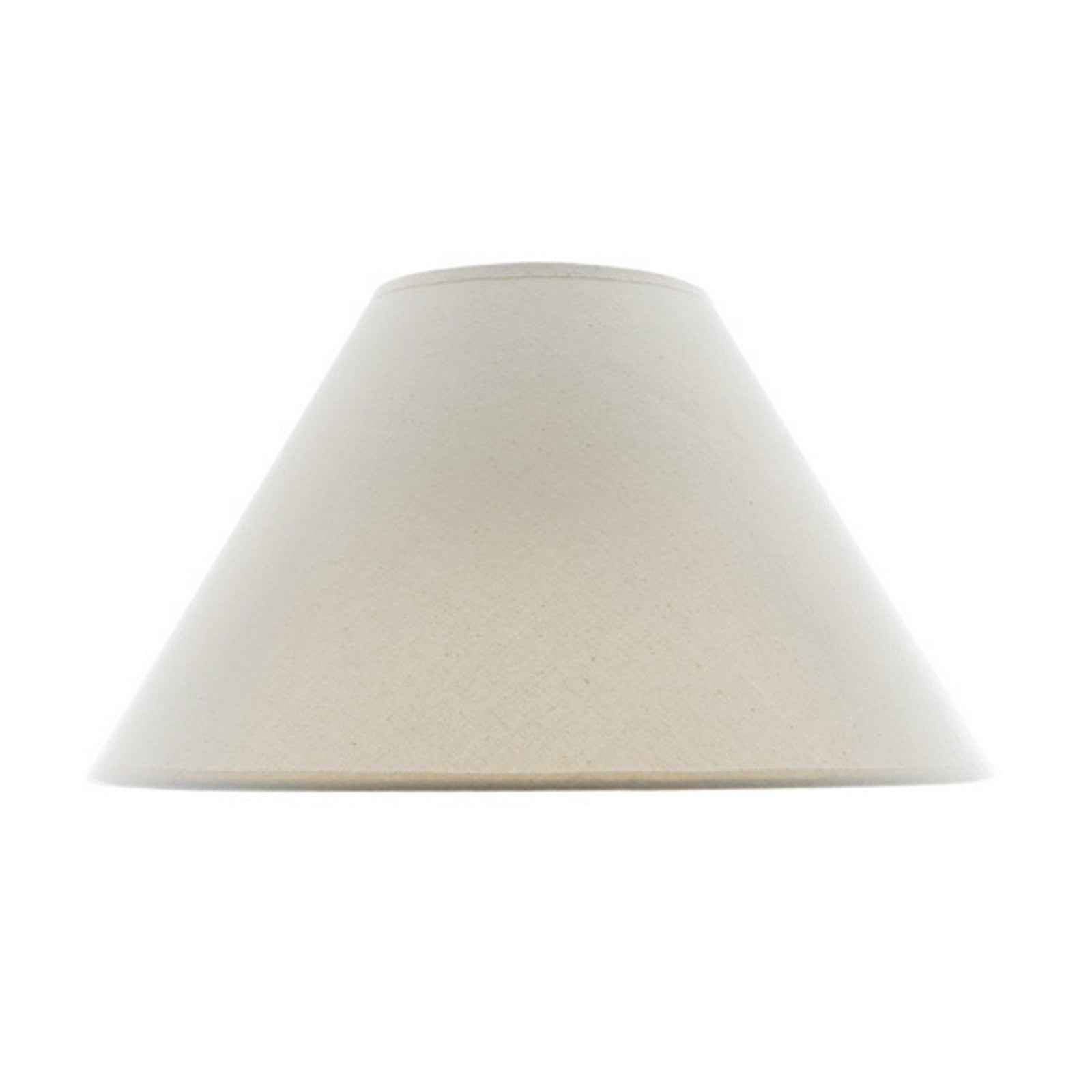 Off White Linen Plain Empire Lamp Shade