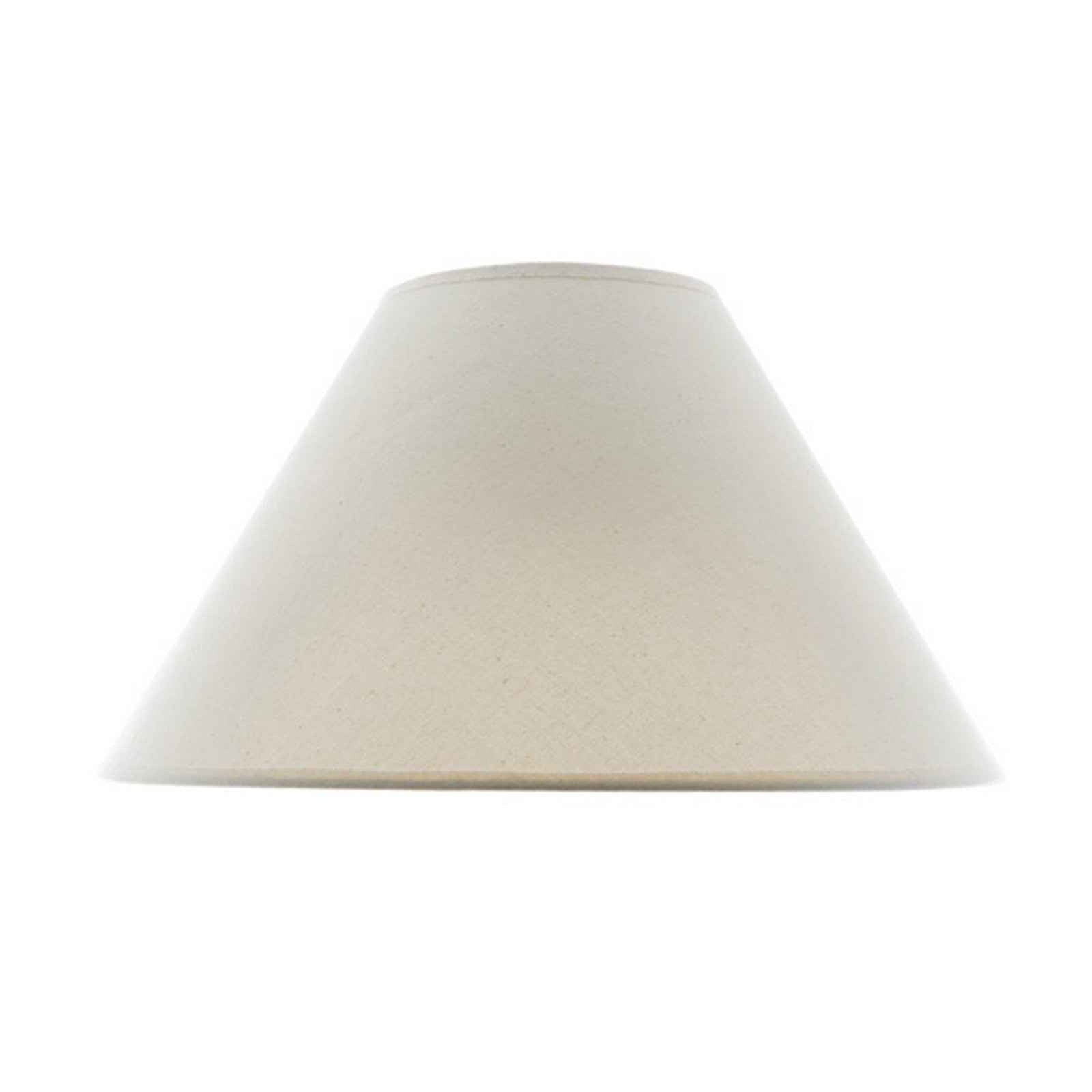Off White Linen Plain Empire Lamp Shade
