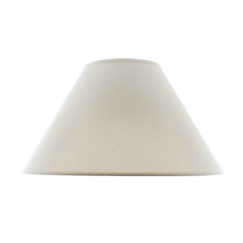 Off White Linen Plain Empire Lamp Shade