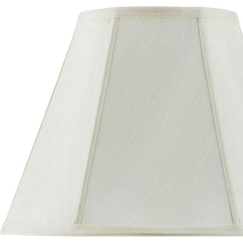 Eggshell Linen Piped Empire Lamp Shade