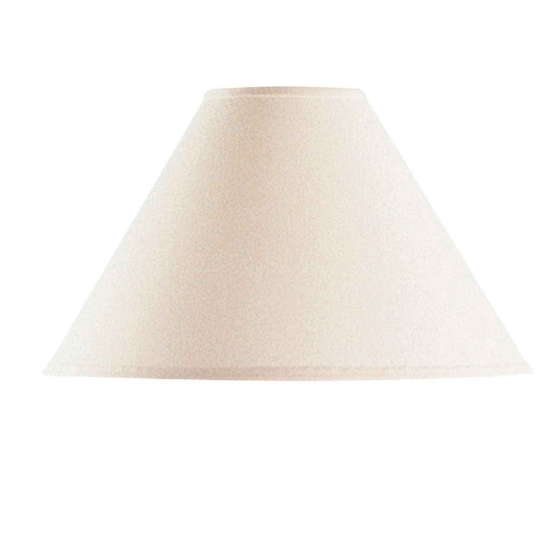 Off White Linen Plain Empire Lamp Shade