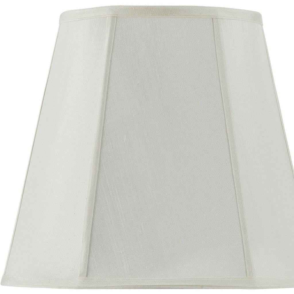 Eggshell Linen Piped Empire Lamp Shade