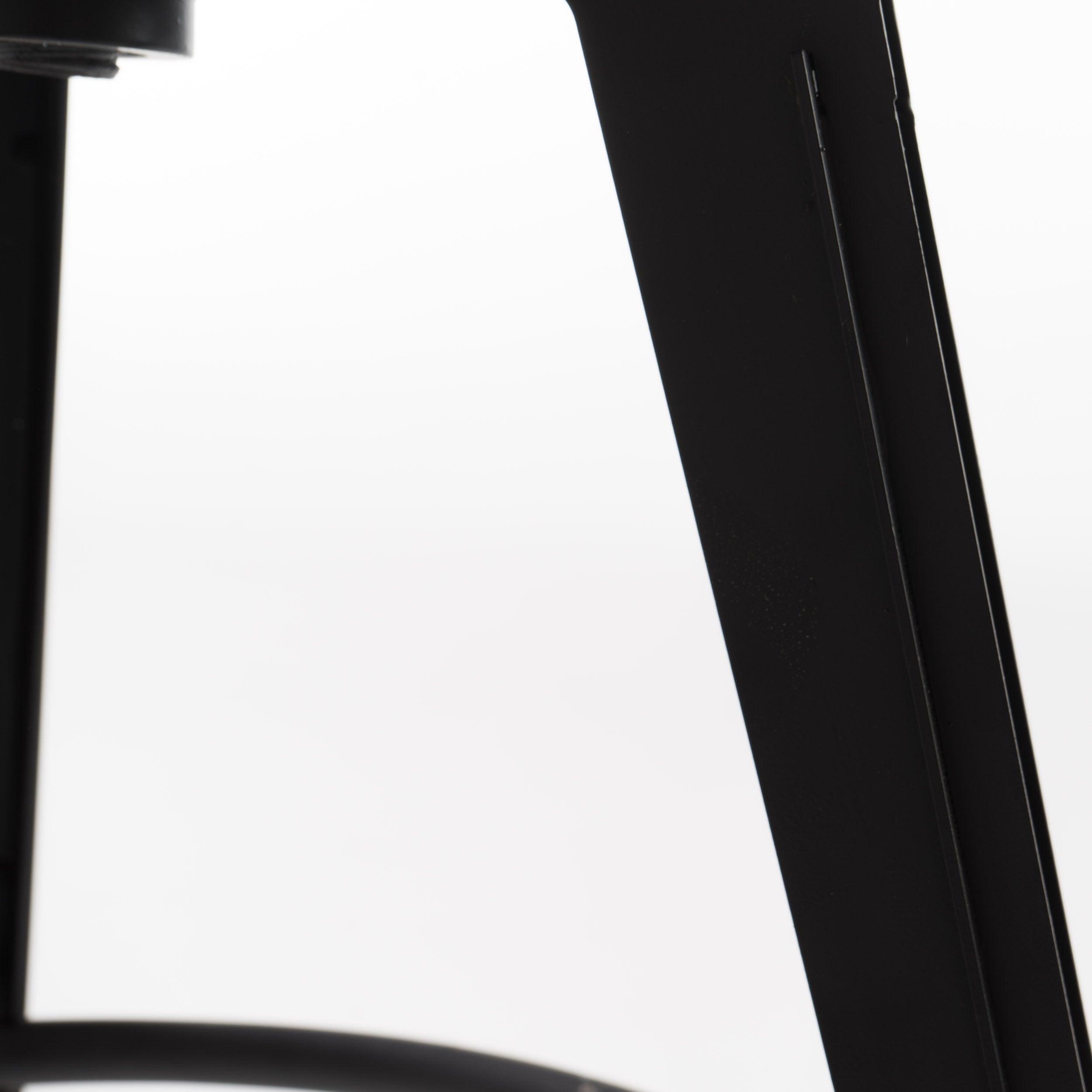 Set of Two Natural and Black Iron and Wood Backless Adjustable Height Swivel Bar Chairs - GreatEagleInc