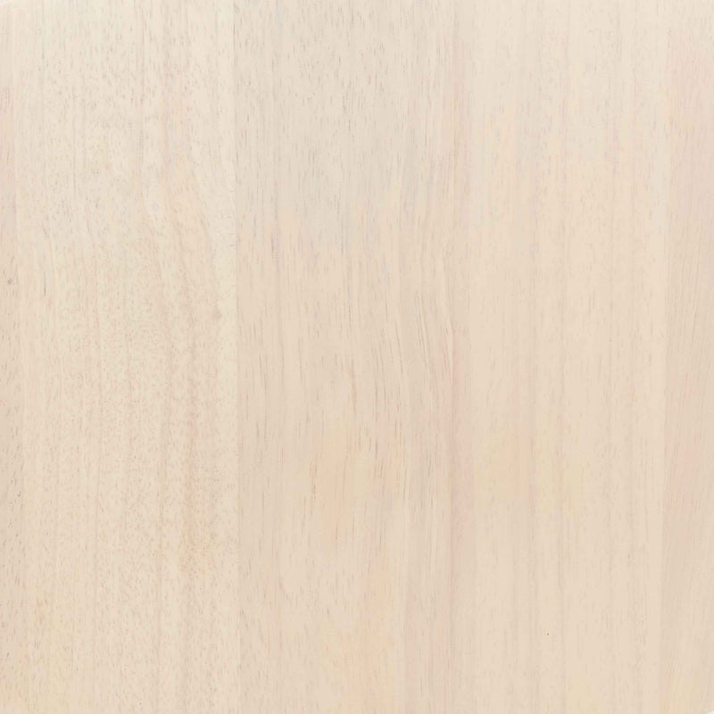 Set of Two Natural Solid Wood Low Back Bar Chairs