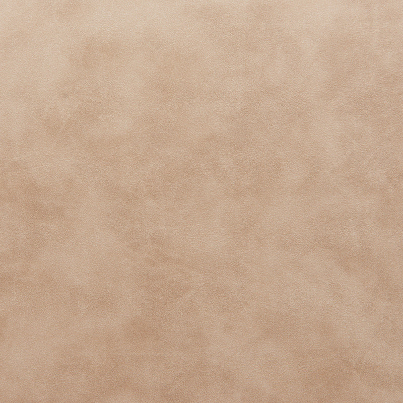 Set of Two Beige Wood and Fabric Low Back Bar Chairs