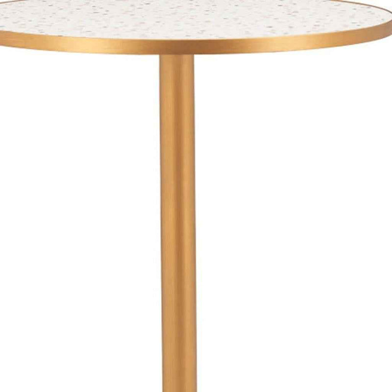 24" Wood Rounded Bar Table