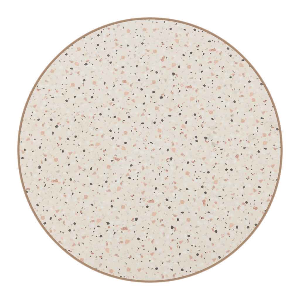 24" Wood Rounded Bar Table