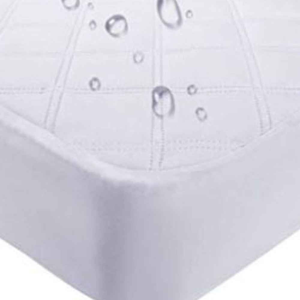 9" Waterproof Bamboo Terry Crib Mattress Pad Liner Mattress Cover Only.