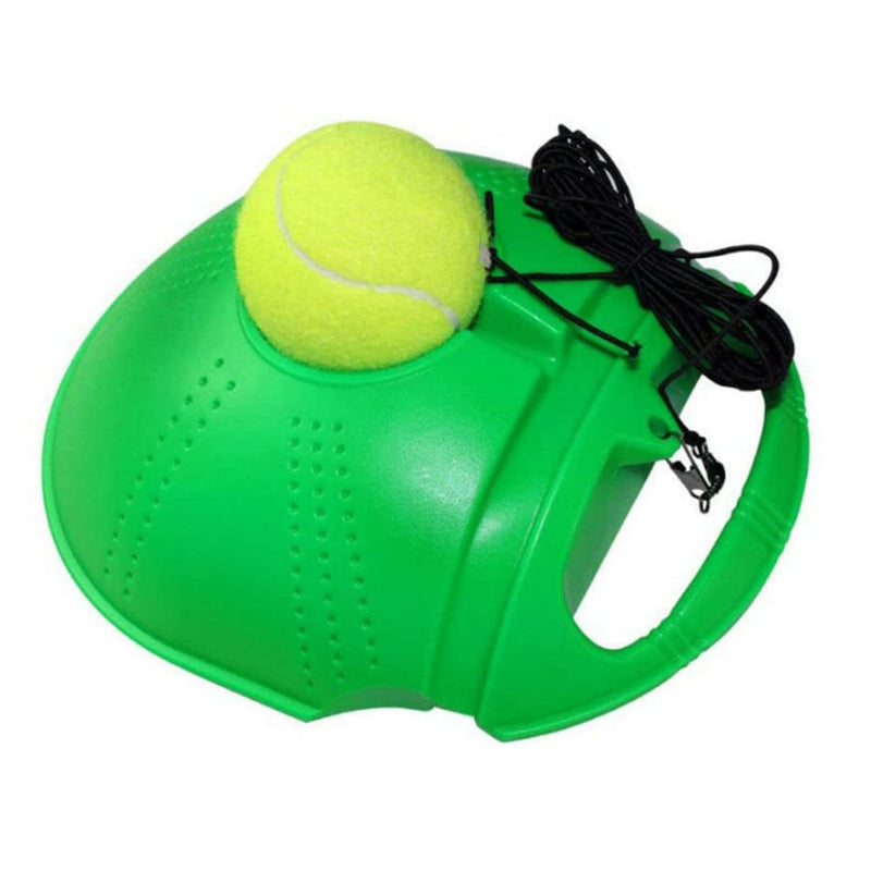 Tennistrainer mit 1/2 Ball, Selbststudium, Rebound-Ball, Baseboard, Übungssport, Sparring-Gerät, Tennis-Trainingsausrüstung