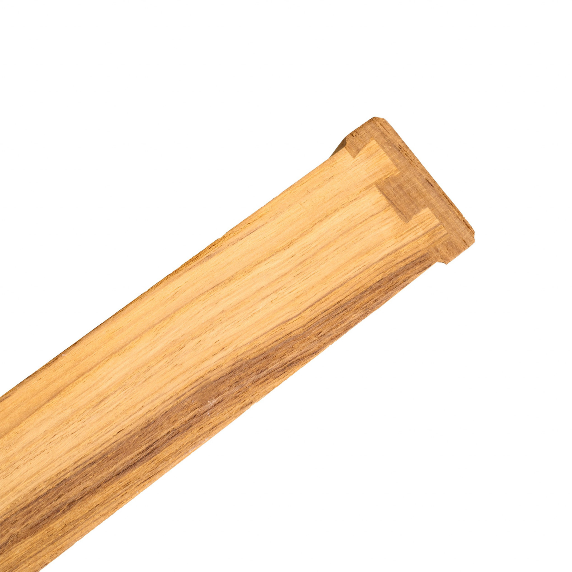 16" Traditional Solid Teak Towel Bar - 1 - Home & Garden