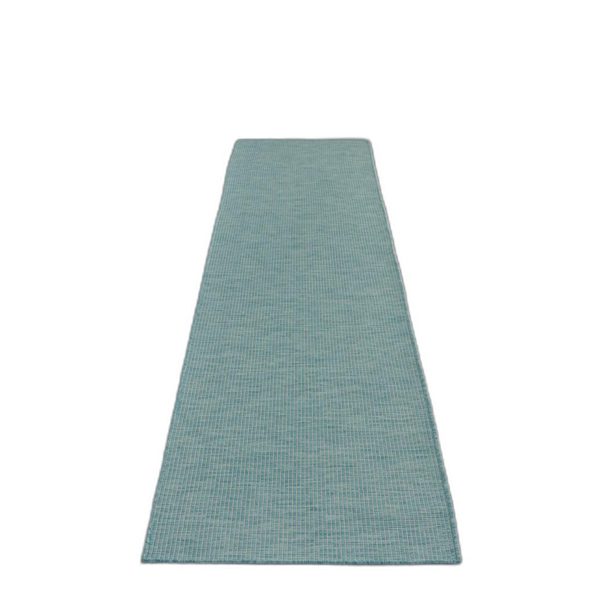 12' Aqua Power Loom Runner Rug - 1 - Sports & Outdoor