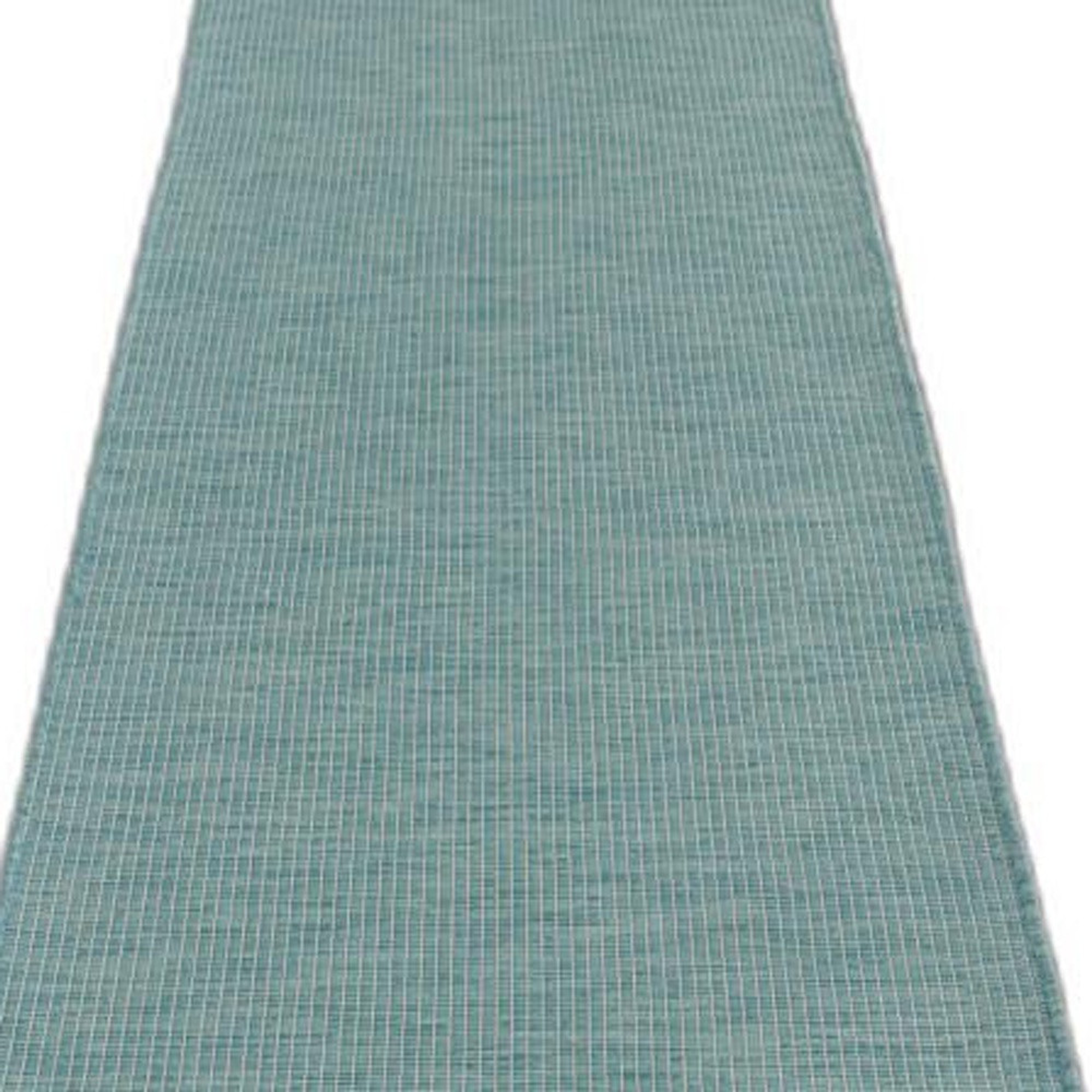 12' Aqua Power Loom Runner Rug - 1 - Sports & Outdoor