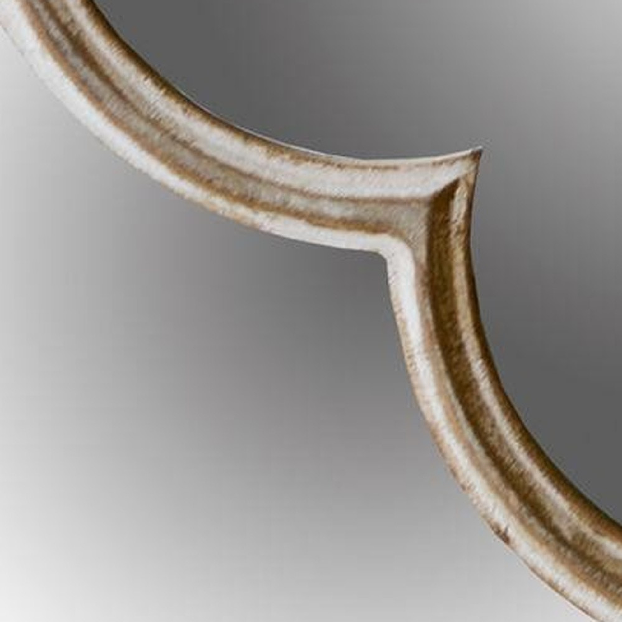 10" Natural Brown With Whitewash Square Wall Mounted Accent Mirror - 1 - Home & Garden