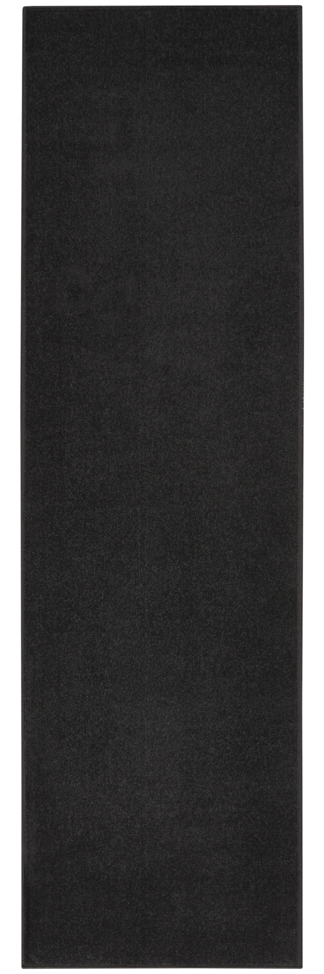 10' Black Non Skid Indoor Outdoor Runner Rug - 1 - Sports & Outdoor