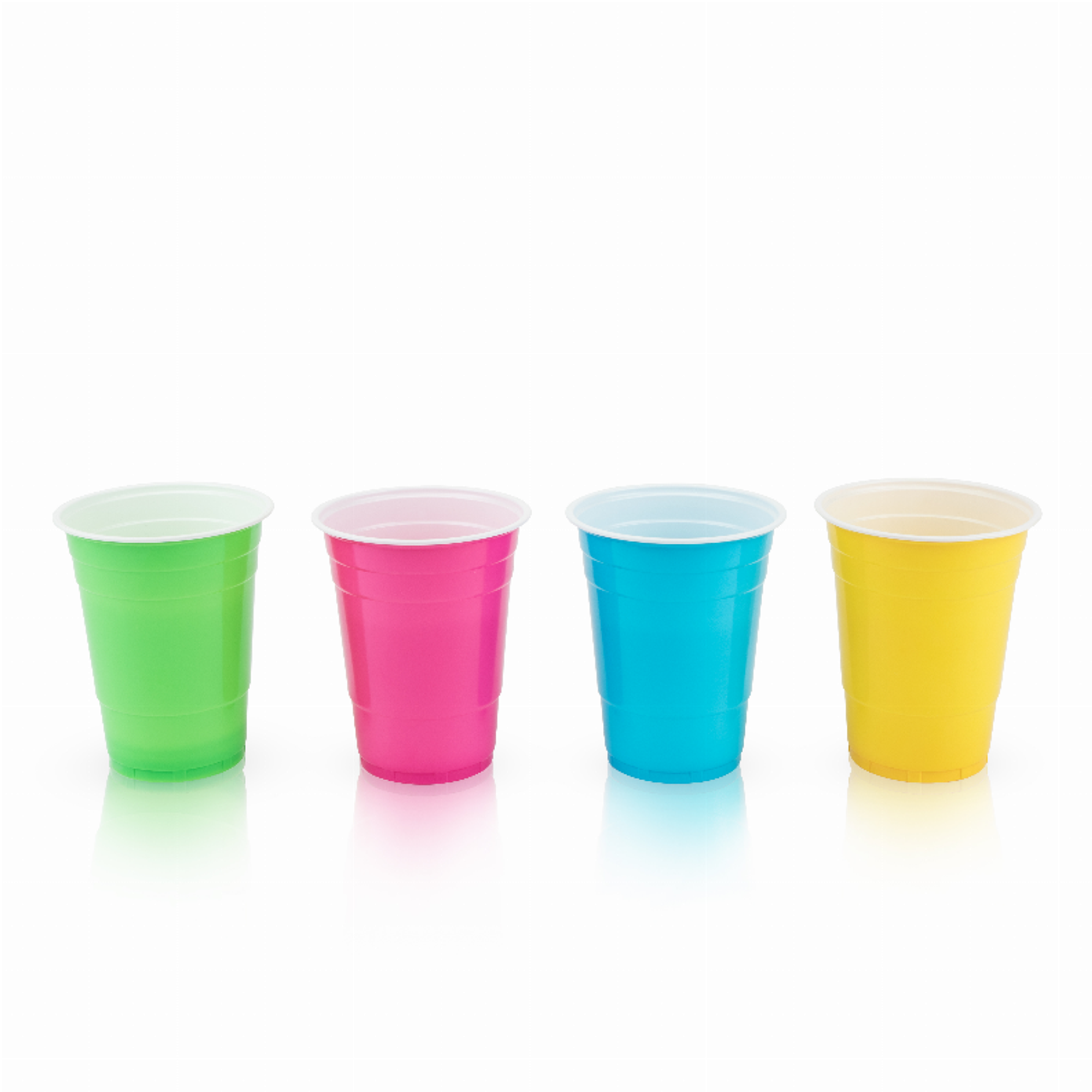 16 Oz Bright Color Plastic Cups, Set Of 24 By True - Multicolor / 1 - Parties & Occasions