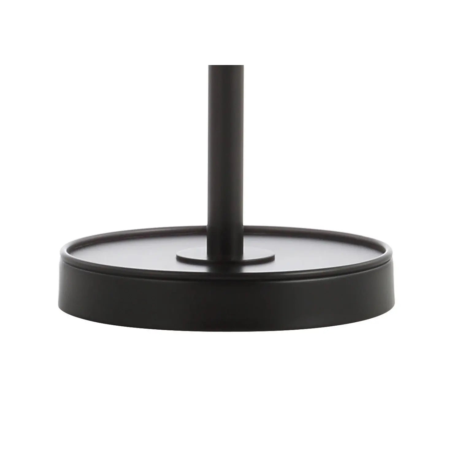 25" Black Table Lamp With Globe Shade Homeroots Lighting