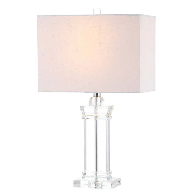 25" Clear Novelty Table Lamp LED With Shade Homeroots Lighting