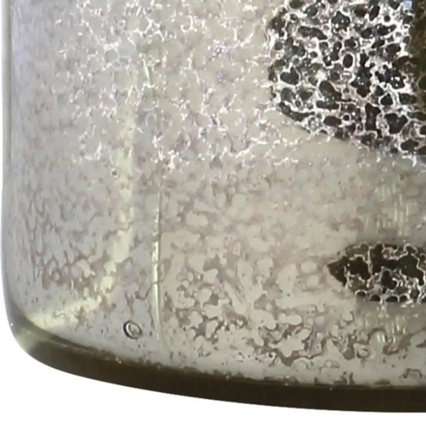 25" Clear Novelty Table Lamp With Drum Shade Homeroots Lighting