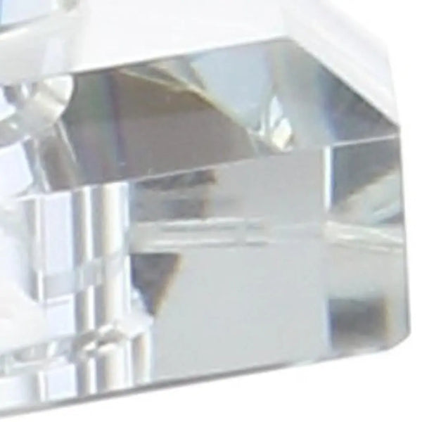 25" Clear Novelty Table Lamp With Drum Shade Homeroots Lighting