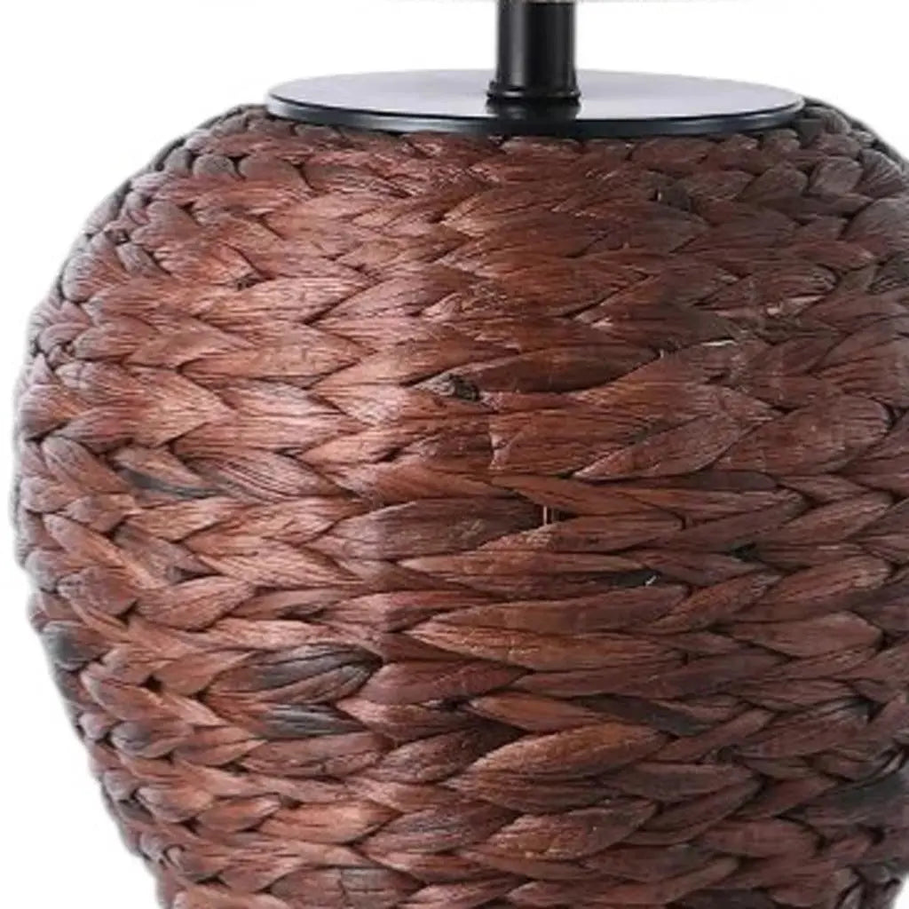 25" Clear Urn Table Lamp With Globe Shade Homeroots Lighting