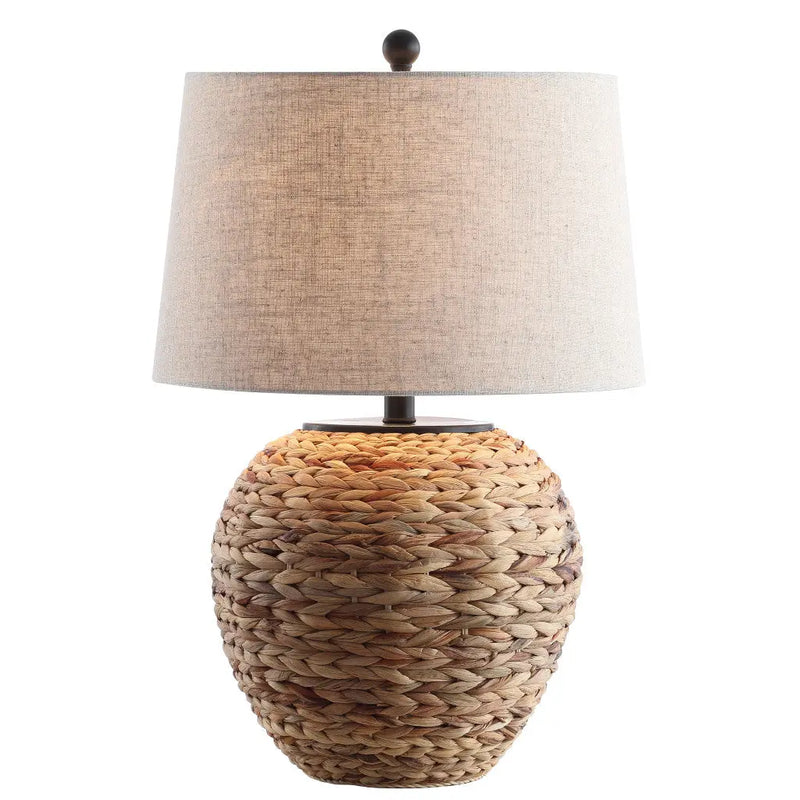 25" Clear Urn Table Lamp With Globe Shade Homeroots Lighting