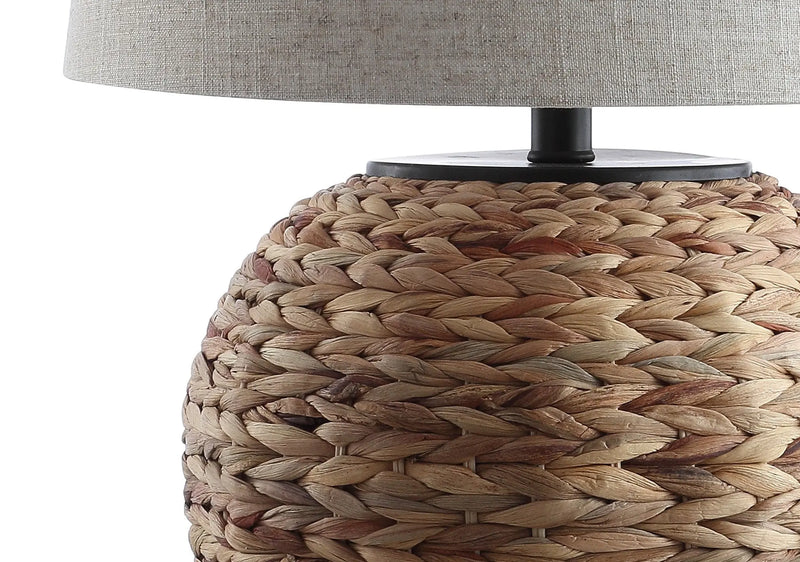 25" Clear Urn Table Lamp With Globe Shade Homeroots Lighting