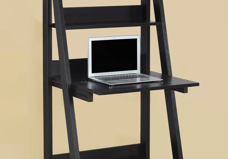 25" Espresso Ladder Desk Homeroots Office