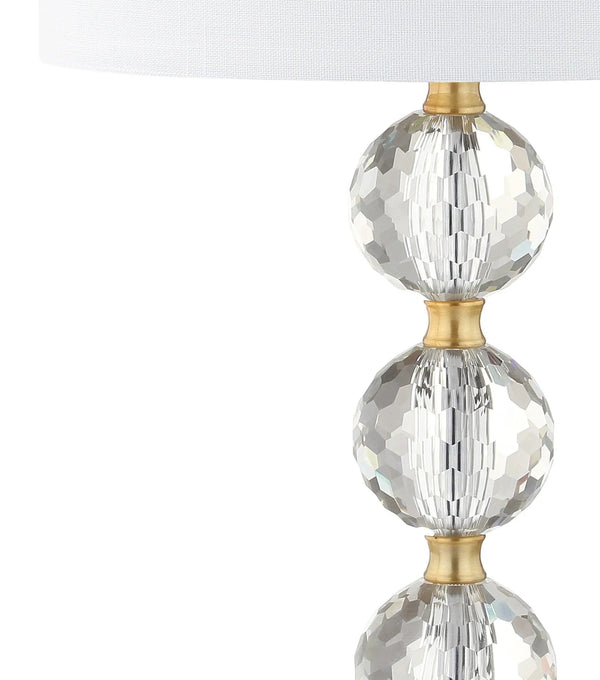 25" Gold Novelty Table Lamp LED With Drum Shade Homeroots Lighting
